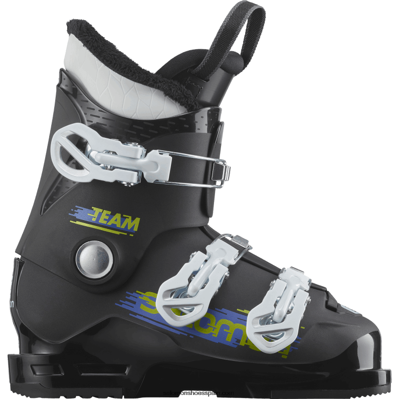 junior - botas all-mountain niño - team t3 Salomon 00B0PZ1378 blanco negro