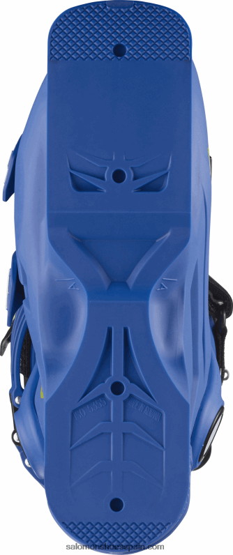 junior - botas de carreras para niños - s/race 70 Salomon 00B0PZ1374 carrera azul/verde ácido/negro