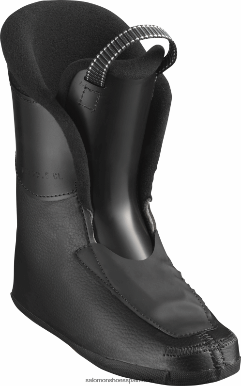 junior - botas de pista para niños - s/max 60 rt Salomon 00B0PZ1375 negro/verde ácido