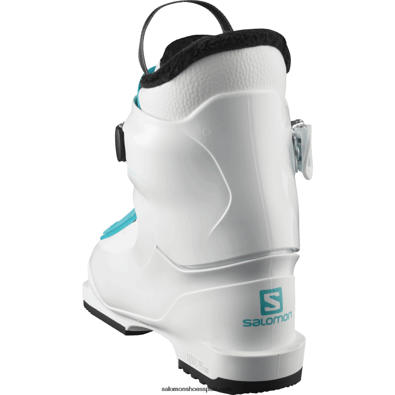 junior - botas de pista para niños - t1 girly Salomon 00B0PZ1426 blanco/azul marino