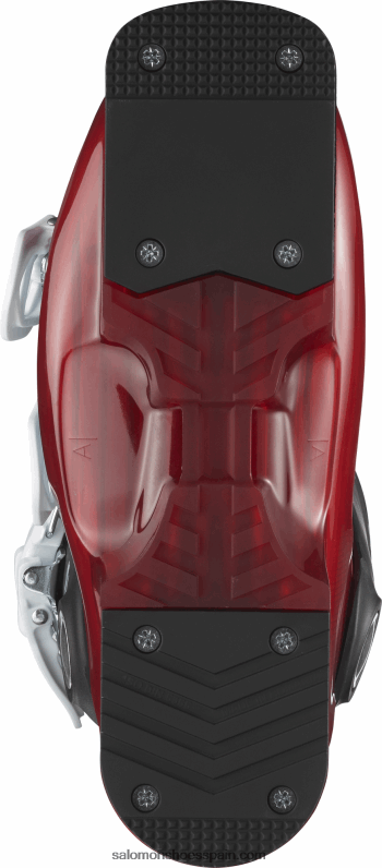 junior - botas de pista para niños - t3 rt Salomon 00B0PZ1377 negro/rojo/blanco