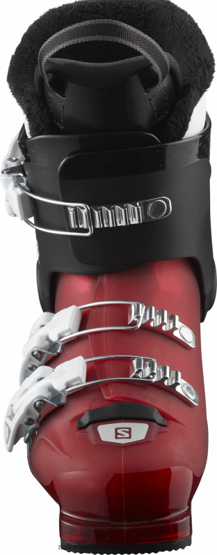 junior - botas de pista para niños - t3 rt Salomon 00B0PZ1377 negro/rojo/blanco