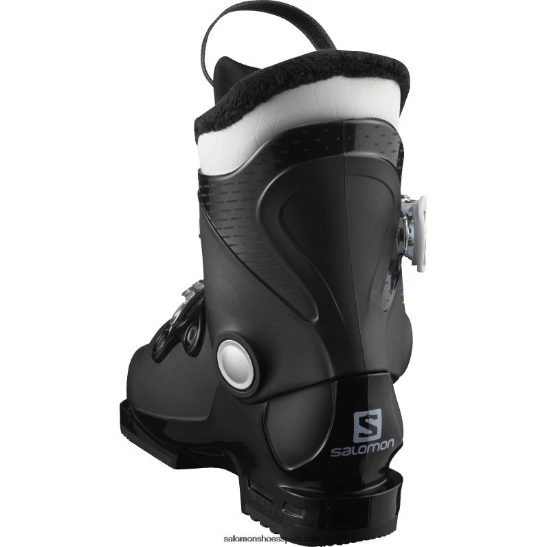 junior - botas de pista para niños - team t2 Salomon 00B0PZ1371 blanco negro