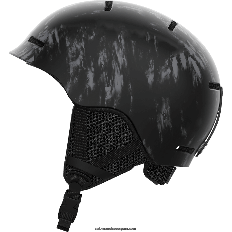 junior - casco para niños - niño Salomon 00B0PZ1395 corbata negra y tinte