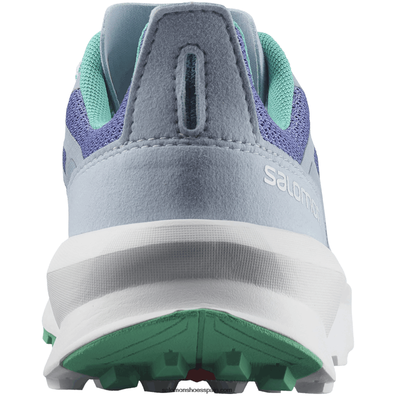 junior - zapatos para niños - patrulla Salomon 00B0PZ1348 terciopelo mañana/azul zen/hoja de menta