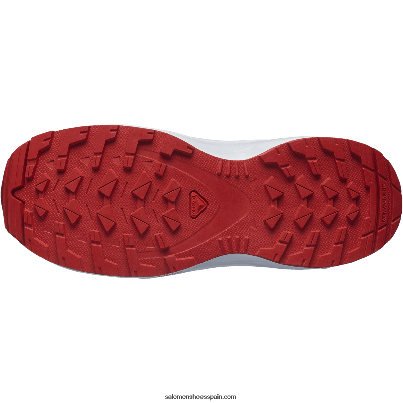 junior - zapatos para niños - xa pro v8 Salomon 00B0PZ1357 clima tormentoso/azul zen/bayas de goji