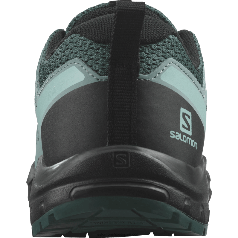 junior - zapatos para niños - xa pro v8 Salomon 00B0PZ1358 stargazer/negro/resplandor azul