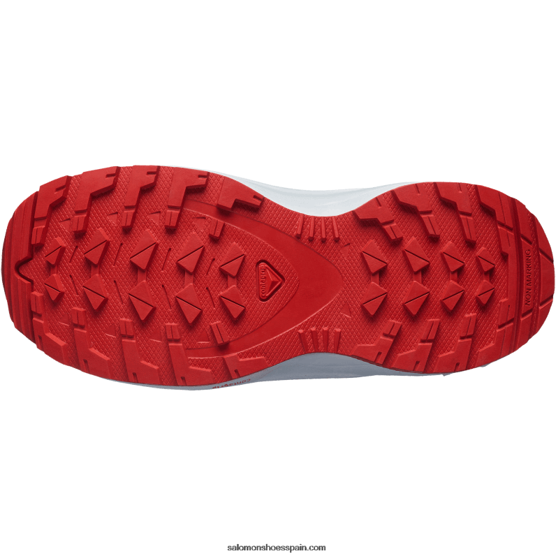 junior - zapatos para niños - xa pro v8 Salomon 00B0PZ1363 clima tormentoso/azul zen/bayas de goji
