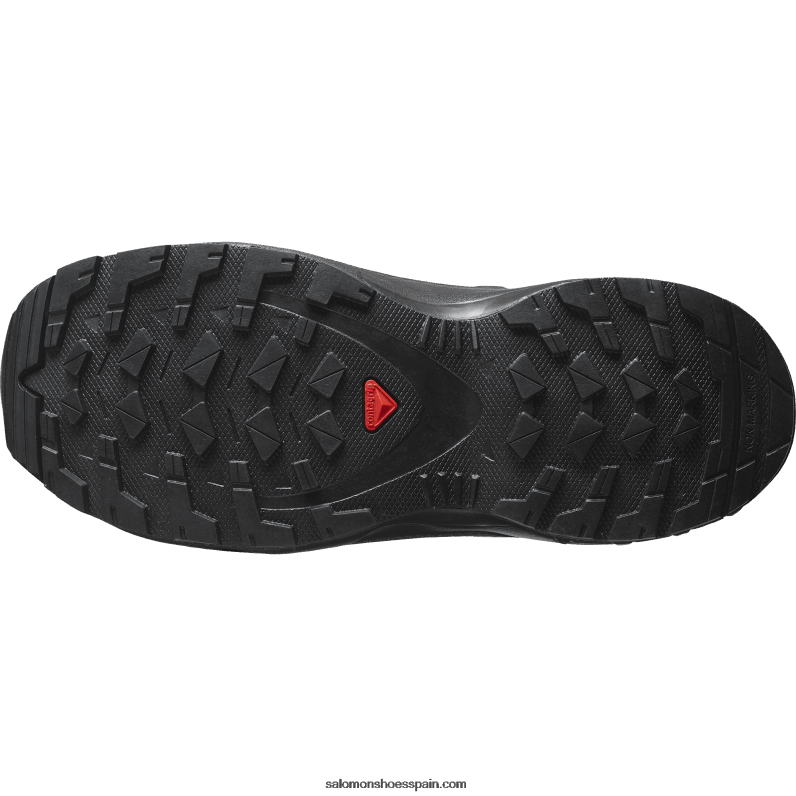 junior - zapatos para niños - xa pro v8 clima waterproof Salomon 00B0PZ1360 negro/ébano